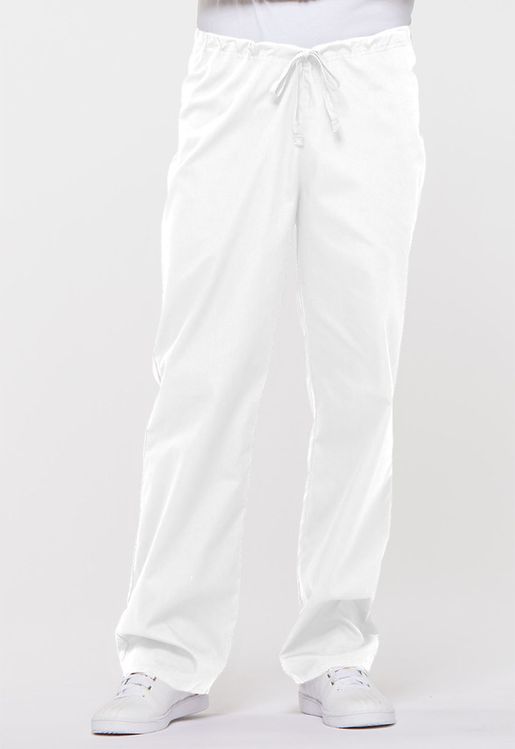 Zdravotnické oblečení - Dickies - kalhoty - Pánské zdravotnické kalhoty Dickies na zavazování - bílá | Medical-uniforms
