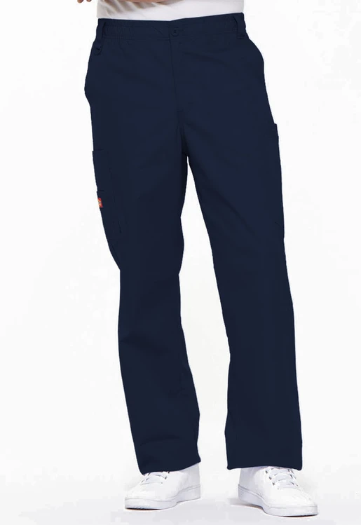 Zdravotnické oblečení - Lékařské kalhoty - Pánské zdravotnické kalhoty na zip - námořnická modrá | medical-uniforms