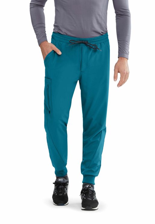 Zdravotnické oblečení - Kalhoty - Pánské zdravotnické kalhoty VORTEX BARCO ONE - karibská modrá  | medical-uniforms