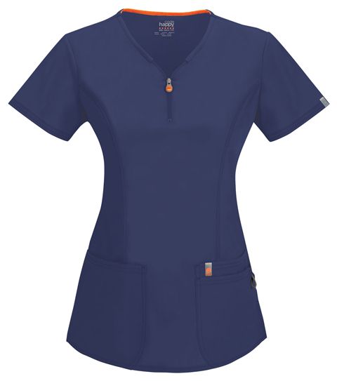 Zdravotnické oblečení - Dámské zdravotnické haleny - Dámská zdravotnická halena CP - námořnická modrá | medical-uniforms