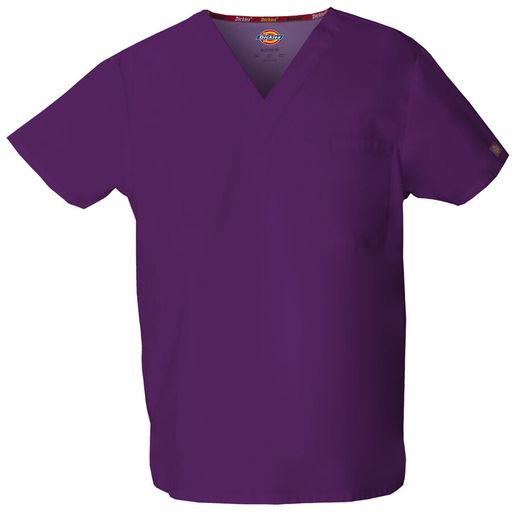 Zdravotnické oblečení - Dámské lékařské halenky - Unisex zdravotnická halena V-výstřih - fialová | medical-uniforms