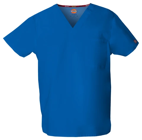 Zdravotnické oblečení - Dámské lékařské halenky - Unisex zdravotnická halena - královská modrá | medical-uniforms