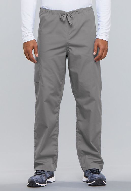 Zdravotnické oblečení - Kalhoty - Unisexové šněrovací kalhoty - hroznová | medical-uniforms