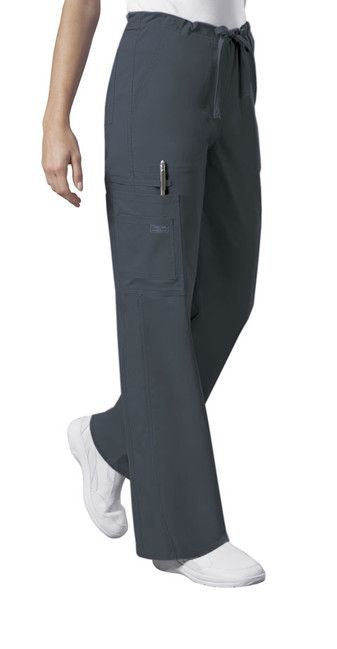 Zdravotnické oblečení - Kalhoty - Unisexové zdravontické sportovní kalhoty se zavazováním - cínová | medical-uniforms