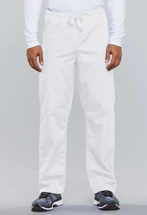 Zdravotnické oblečení - Kalhoty - Zdravotnické šněrovací kalhoty - bílá | medical-uniforms