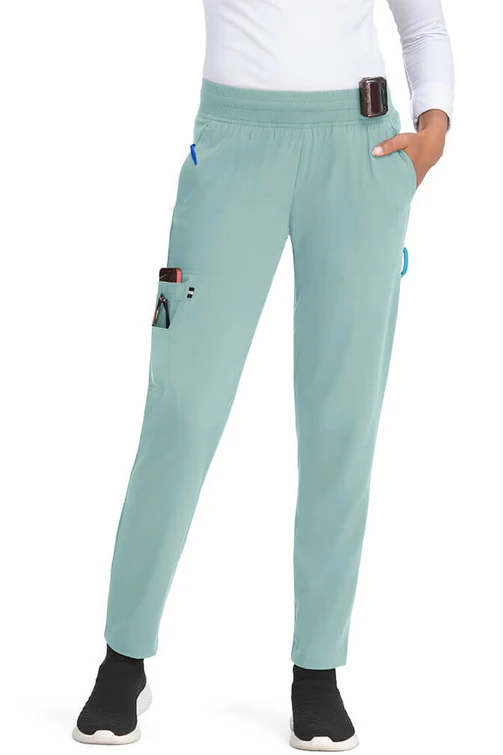 Zdravotnické oblečení - Joggers - Zdravotnické kalhoty SMART JOGGER - zelenošedé | medical-uniforms