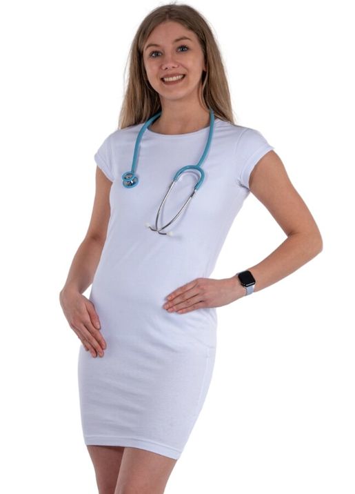 Zdravotnické oblečení - Novinky - Zdravotnické šaty MEDICAL bílé | medical-uniforms