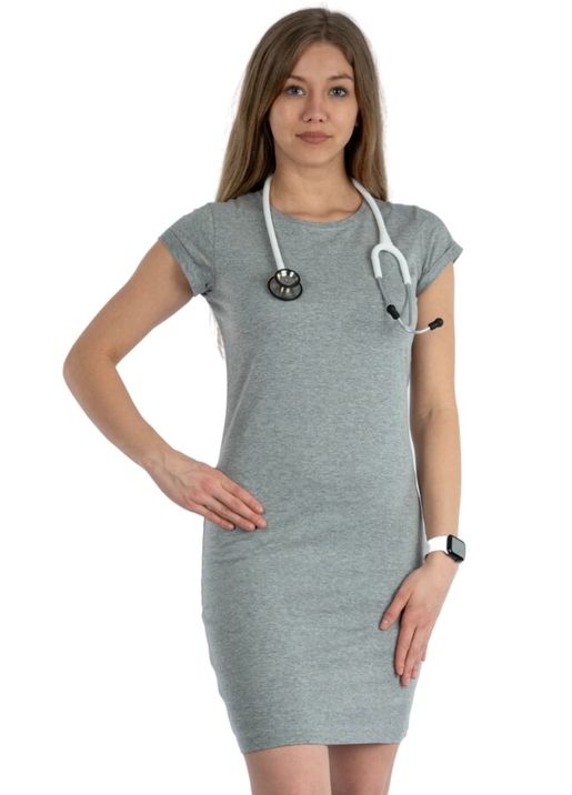 Zdravotnické oblečení - Novinky - Zdravotnické šaty MEDICAL - šedé | medical-uniforms